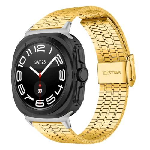 Bracelet Galaxy Watch Ultra 47mm acier pour passer du bureau aux soirées chic