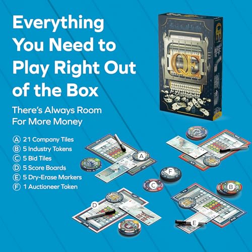 Allplay QE (Quantitative Easing) juego de estrategia para 3-5 jugadores miniatura 4
