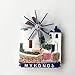 Mykonos Island Grecia Magnete da frigorifero 3D regalo turistico Souvenir decorazione casa e cucina adesivo magnetico Mykonos Grecia frigorifero magnete collezione