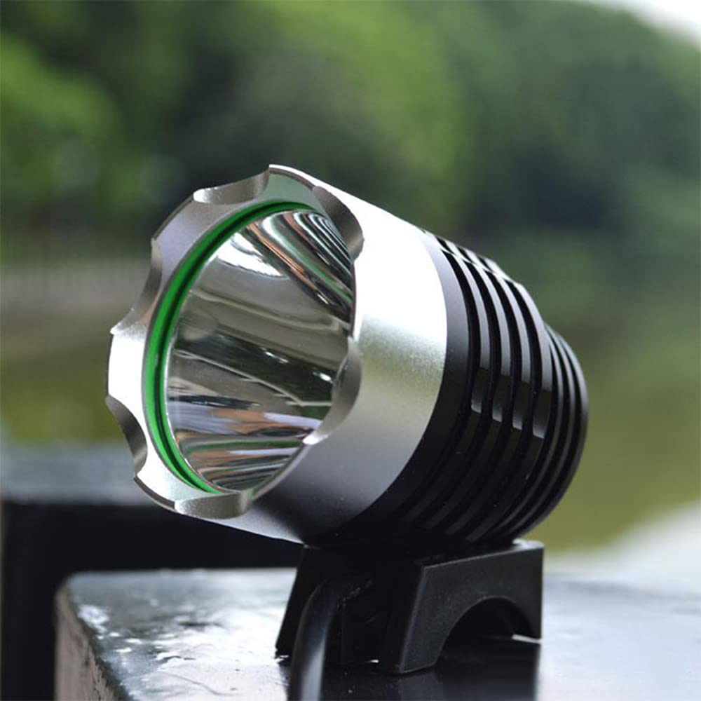 TIORU 1800 Lumen T6 L2 Bicicletta da Pesca Bicicletta LED Luce Torcia Elettrica Impermeabile Luminosità 5V2A USB Interfaccia Lampada Faro