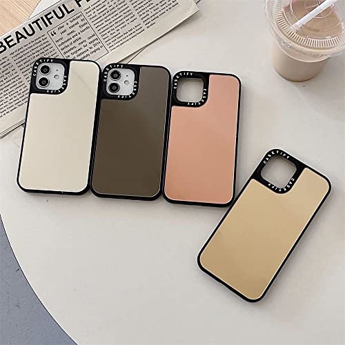 Coque miroir de courtoisie iPhone 12 Pro Max contre les rayures au dos