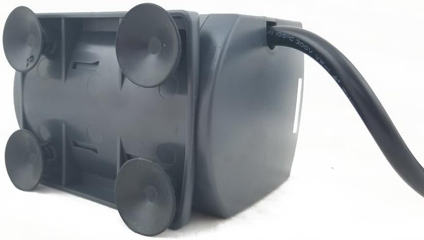 A baix view of the Jebao FA-3000 pump showing the suction cups for secure placement.