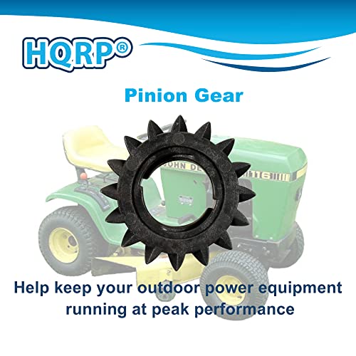 HQRP Engranaje Pinion Bendix de Motor de Arranque Plástico 16 Dientes Compatible con B&S 695708 693058 693059 280104S Reemplazo para Motores de Arranque de Motores Eléctricos Pequeños miniatura 4