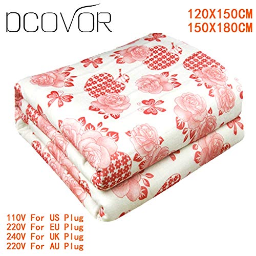 Placehab Branded Blanket Plush Double Heated Blanket Security Electric