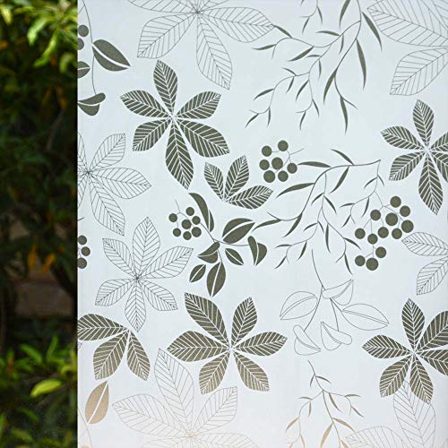 Vinilo Decorativo para Ventanas VSUDO 2 Rollos 35.4"x78.7" Blanco Mate miniatura 2
