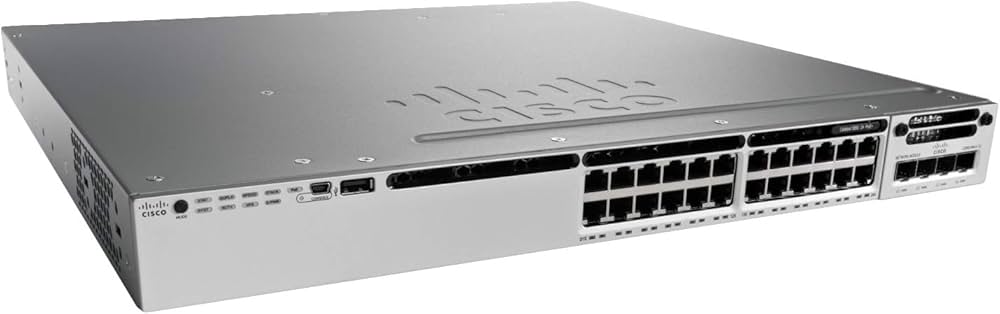 ルーター・ネットワーク機器 Cisco Catalyst 3850 WS-C3850-24T-L Amazon.co.jp: Catalyst 3850 [保守購入必須)WS-C3850-24T-L