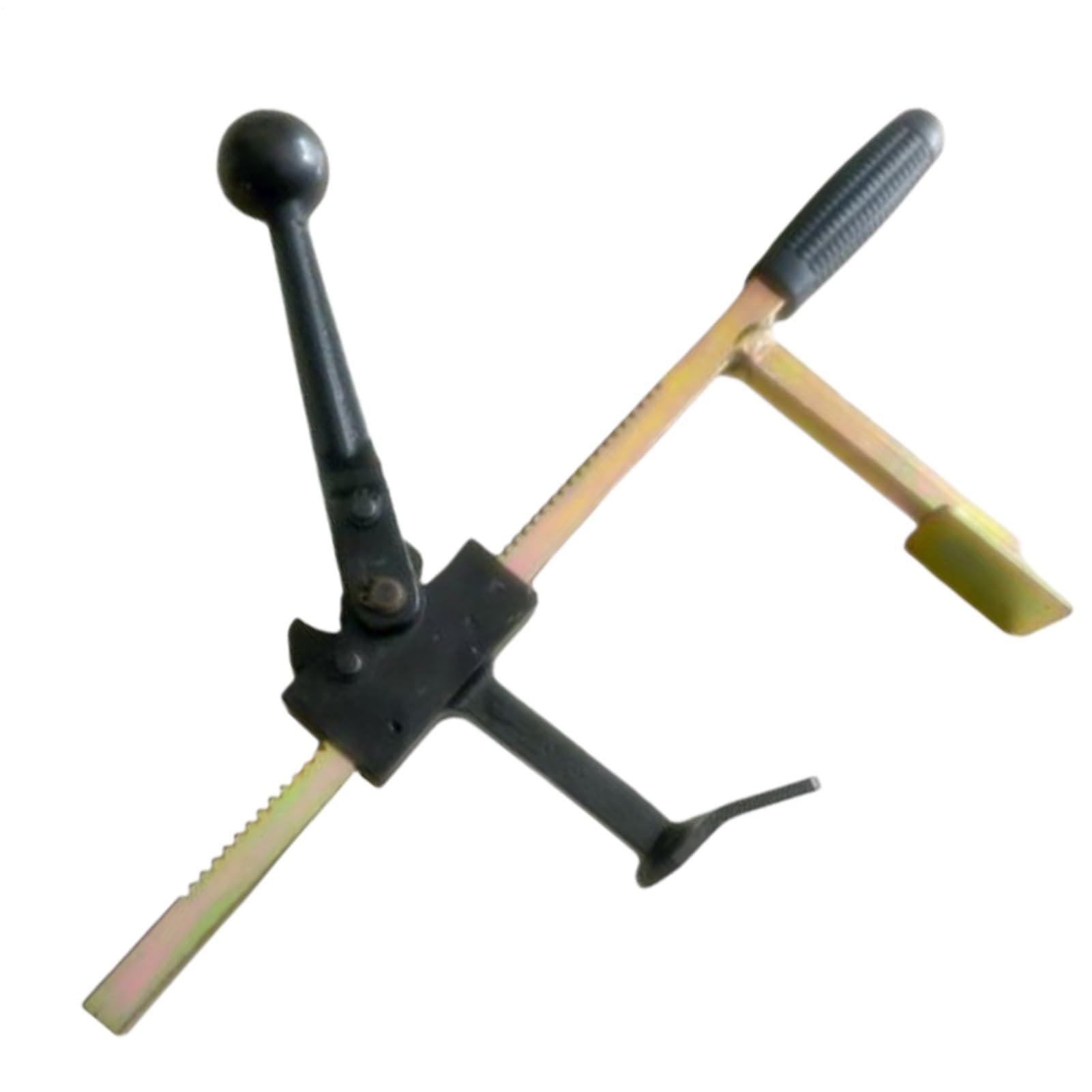 Petit Démonte-Pneus Portable, Ergonomique, et Ajustable | Outil de démontage de roue pour véhicules de conduite Pour Moto, Vélo, Dirt Bike, Voiture, Garage, Atelier, Extérieur,