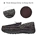 Bigwow Mens Slippers Moccasins House Shoes with Fashion Style Indoor Outdoor Mens Slippers Memory Foam Coffee Size 13