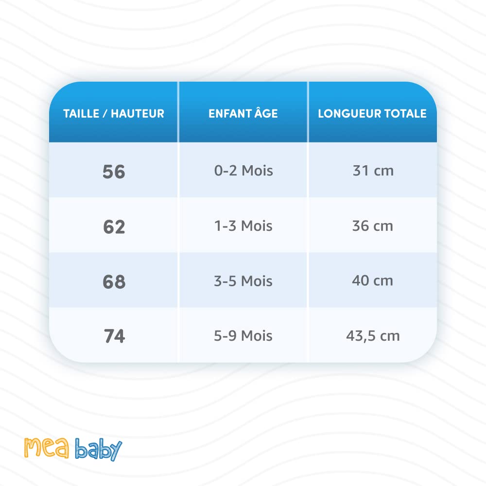 MEA BABY Parent Pantalon bébé Unisexe 100% Coton Bio, Lot de 3, Pantalon Bouffant