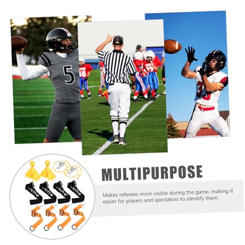 Kit para árbitro de fútbol WOONEKY con silbatos y accesorios miniatura 4