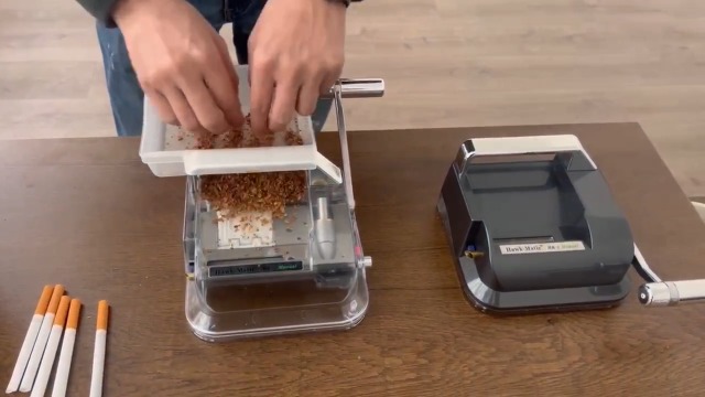 Amazon.com: HawkMatic HK1 Cigarette Injector Machine Manual Hydraulic Cigarette  Rolling Machine : Health & Household
