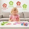 Glowsprout Fabric Flowers for Crafts Refill Kit - DIY Flower Bouquet Accessories with 180 Colorful Parts for Flower Maker - DIY Arts and Crafts Toys for Girls #4