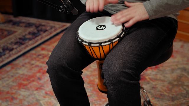 Djembé Junior Meinl JRD-Y Jaune - Instrument De Percussion Pour Enfants | Qualité Alimentaire, Safe Et Ludique