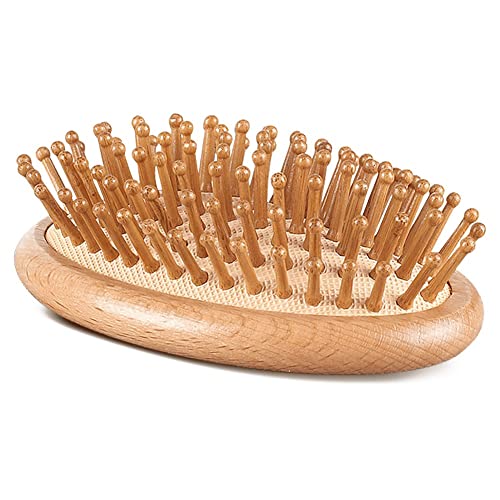 竹 ヘアブラシ くし 櫛 パドルブラシ メンズ レディース こども ヘアケア コーム 頭皮マッサージ サラサラ 艶髪 絡まない 髪質改善 ヘアブラシサロン 美容師用 毛髪ブラシ