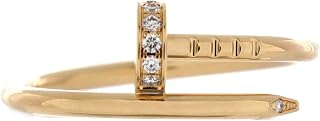 Pre-Loved Juste un Clou Ring 18K Yellow Gold and Diamonds Small, Yellow Gold