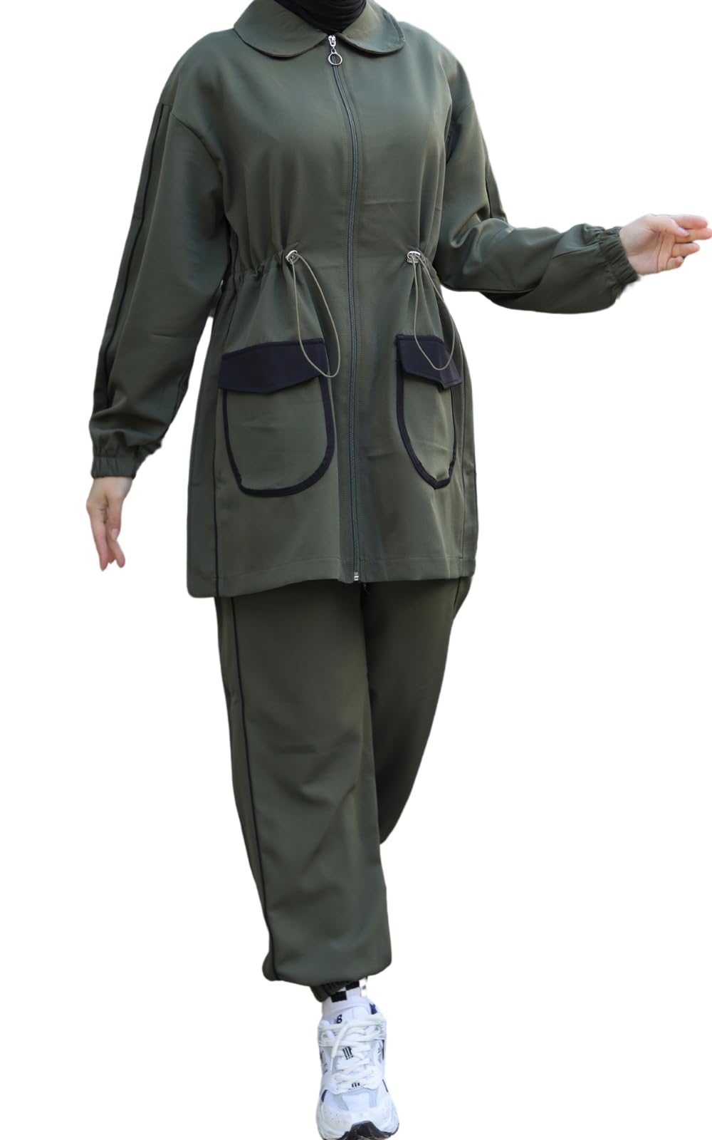 istanbul styles Stylish Hijab Sportswear Set for Muslim Women 2 Piece Tracksuit for Casual Comfort Activewear and Elegance