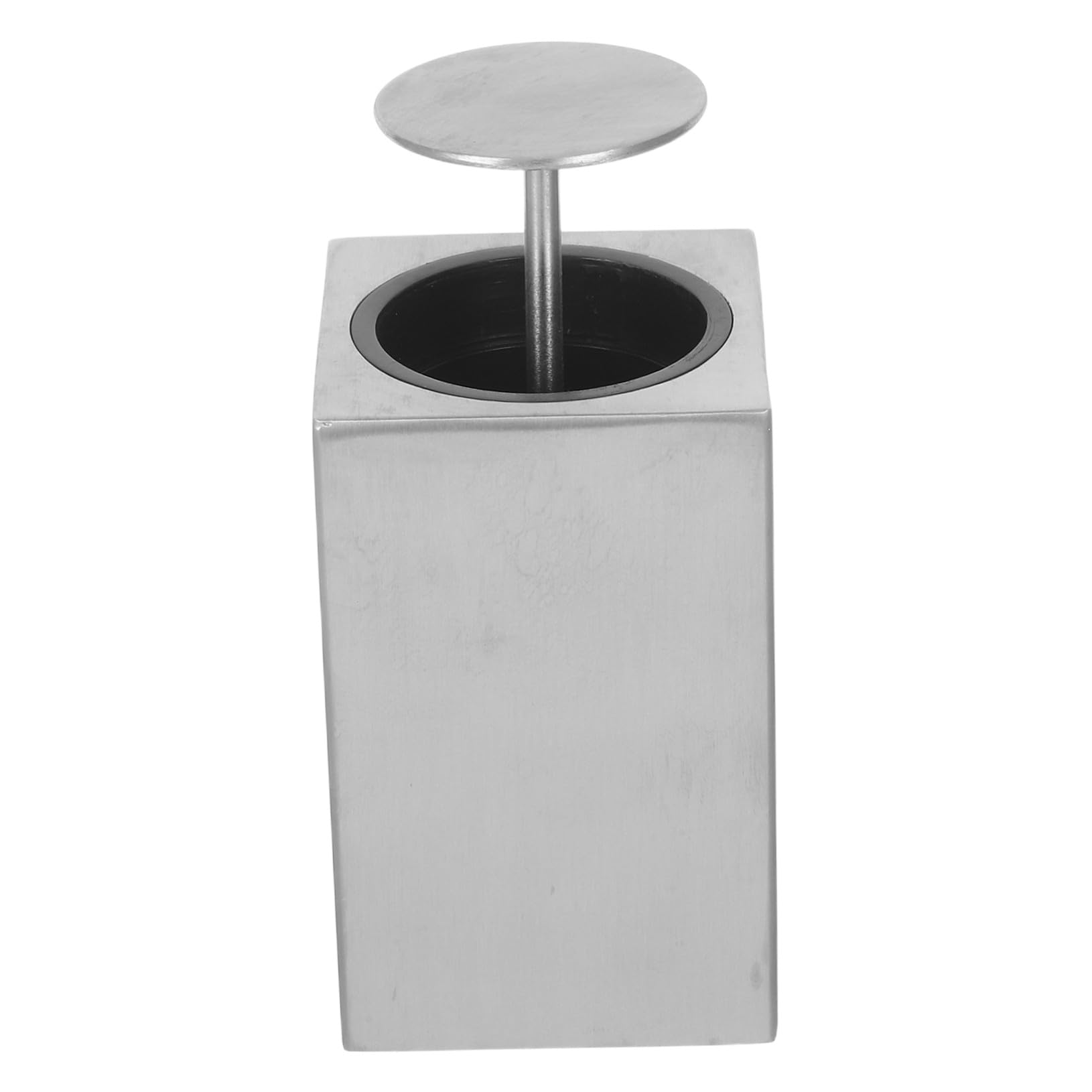 Contenedor De Palillos De Dientes a Presión Portátil De Acero Inoxidable 304, Dispensador Automático Compacto Para Mesa De Comedor, Viajes y Uso Diario, Caja Para Almacenamiento Higiénico