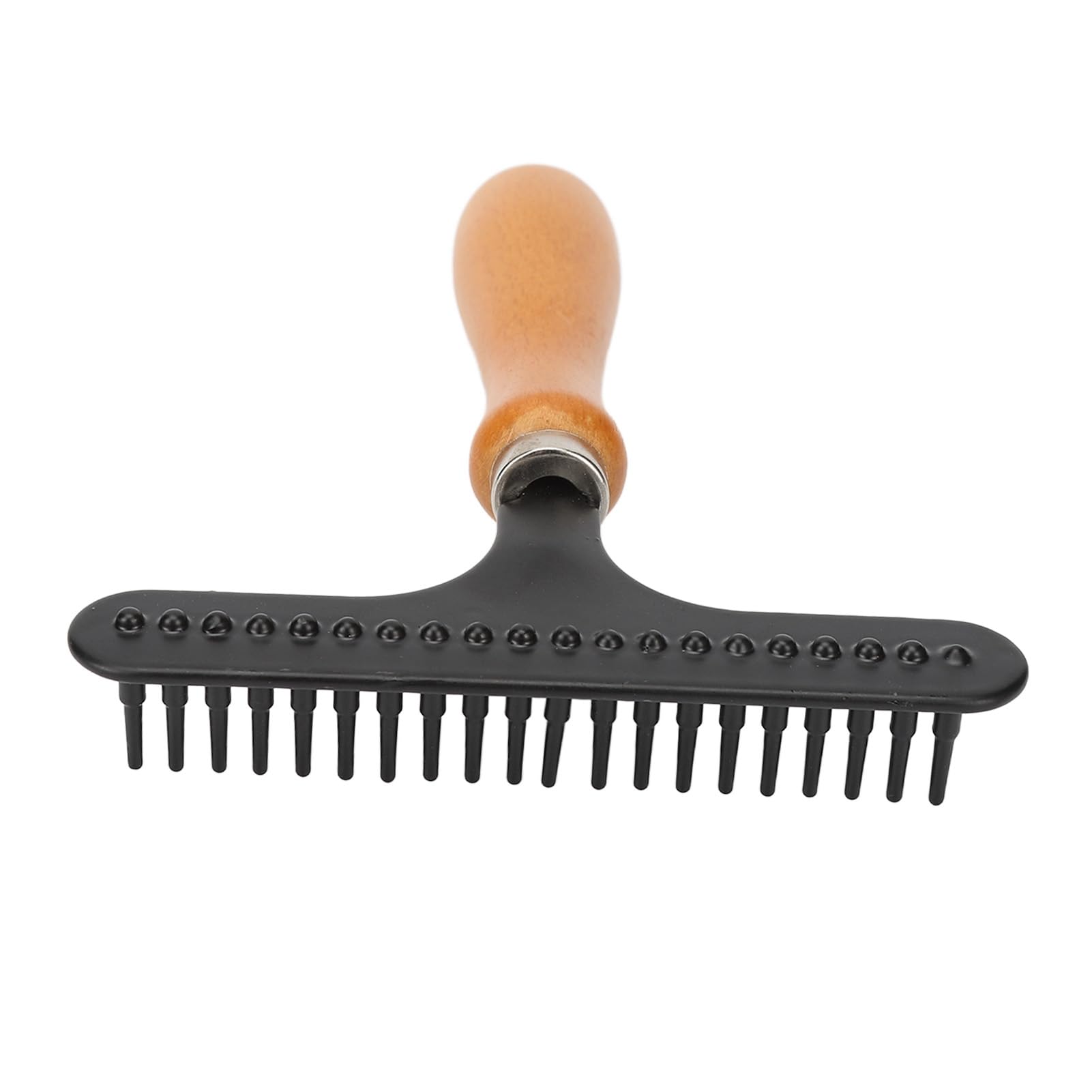 Grzebień do Dywanów Ręczny grzebień do Dywanów do Czyszczenia Pielęgnacja Groomer do Włosów ze Stali Nierdzewnej Grabie do Dywanów do Salonu Piękności Wykonywanie Dywanów