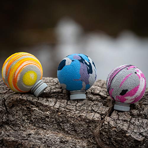 Air-Lock Airlock Biodegradable Indicator - Assorted Colors - 3 Pack Camouflage/Marbled 3/4 inches