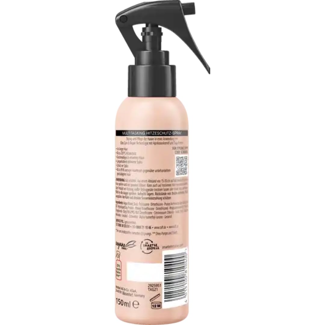 Mit Pufai Grocery, La Ligne Cremeseife Früchtetraum Spender 500 ml x 9 er, Taft Gliss Multitasking Hitzeschutz-Spray Haarspray Lovely Long 150 Mililiter x 2 Stück