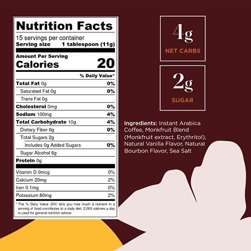 image for StreamCafe SteamCafe Gourmet Flavored Instant Coffee | Bourbon Vanilla