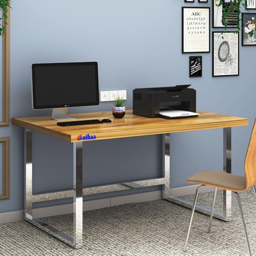 Image of Anikaa TablexPro25 Engineered Wood Rectangular Shape Table Top Board | 25 mm Thick Heavy Duty Desk Top for Study Table, Meeting /Conference Table & Office Desk | Giantwood (Size-48 x 24 Inch)