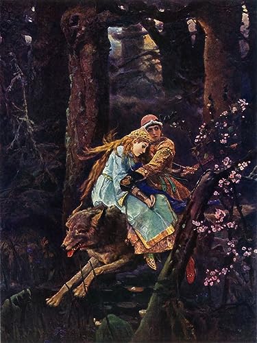Tableau Ivan Tsarévitch Vasnetsov pour décorer un grand mur vide 60x90
