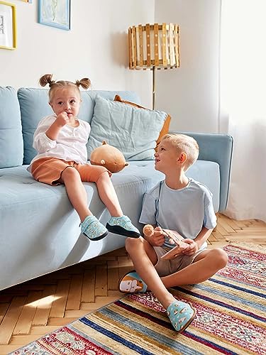Dedoles Hausschuhe Damen Herren & Kinder Memory-Foam viele lustige Designs Einhorn Musik Regenbogen Comics Spiele Geschenk