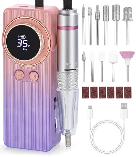 Torno para Uñas,35000RPM lima electrica uñas, Velocidad Ajustable, torno uñas profesional, Torno Uñas,Molinillo de Uñas Eléctrico para Gel o Acrilicas, torno para uñas profesional Torno para Uñas,35000RPM lima electrica uñas, Velocidad Ajustable, torno uñas profesional, Torno Uñas,Molinillo de Uñas Eléctrico para Gel o Acrilicas, torno para uñas profesional