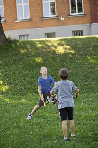 Betzold Sport - Bouncing-Ball-Set, Rückschlagspiel, Sport, mit 2 Netzen und einem Ball