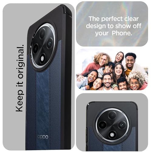 Image of A rtistque Hard Clear Back Cover Case for Oppo F27 Pro Plus | Shockproof TPU | Acrylic Armor Case for Oppo F27 Pro Plus| Stylish Protective Design - Transparent