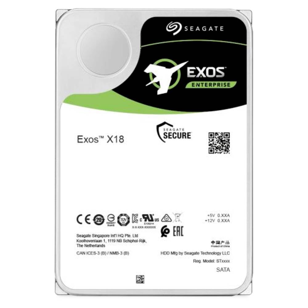 Seagate Exos X18 12To SATA 512e/4Kn