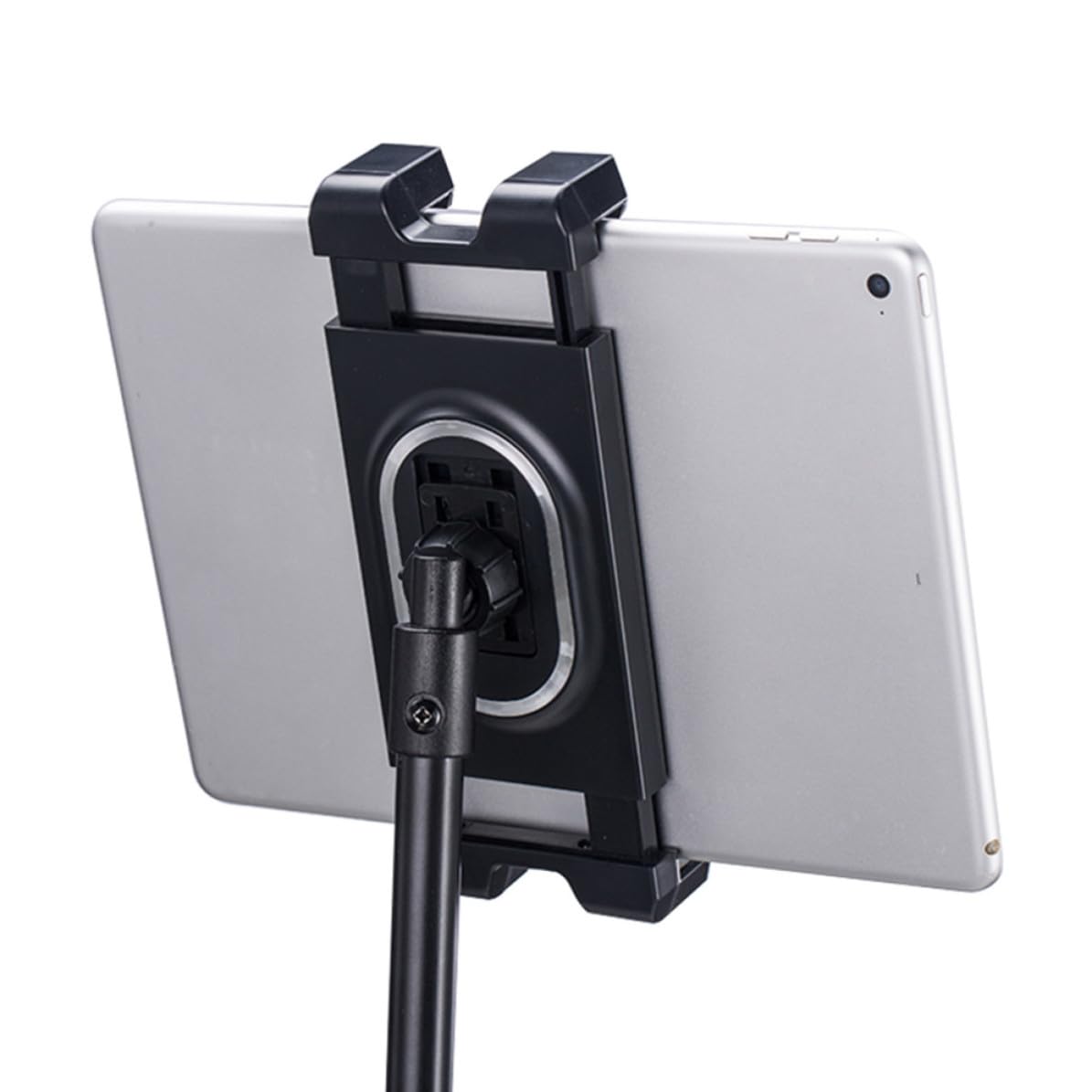 Supporto per Telefono e Laptop Treppiede Pratico in Abs Ferro Nero | Webcasts e Ufficio, Struttura Robusta e Antiurto, Adatto a Computer e Tavolo, Colore Nero