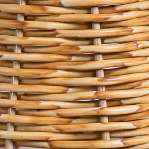 Conteneurs d'arrangement de fleurs en rotin rustique