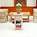 AirAds 1:12 Scale Dollhouse Miniatures Unfinished Wooden furnitures Lot4 Flower Stands