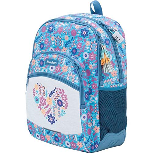 Mochila Ten Flores Azules