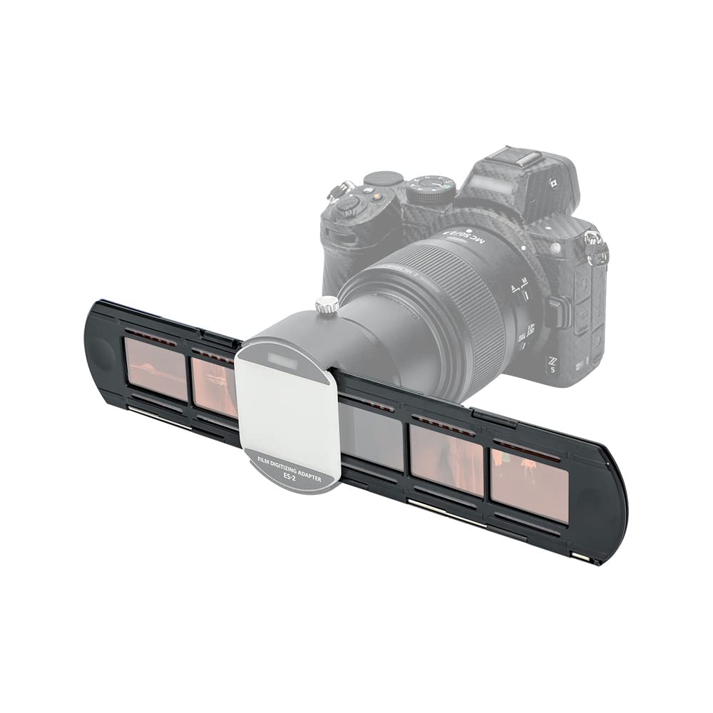 JJC Set di 6 supporti per pellicole negative da 35 mm per Nikon ES-2 Adattatore digitalizzatore e altri negativi per scansione e ripristino J-FDASFH6