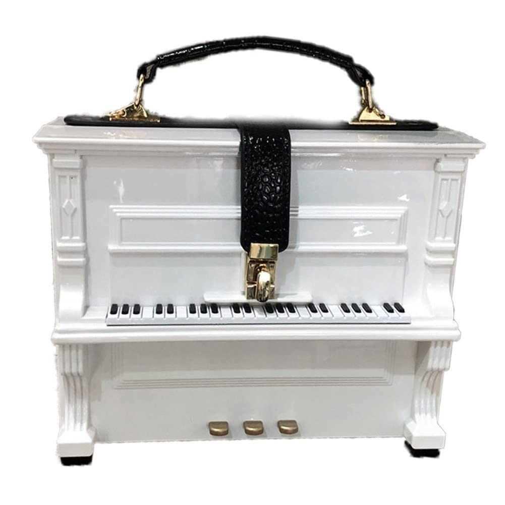 Sac à main piano rétro pochette de soirée élégante pour femme