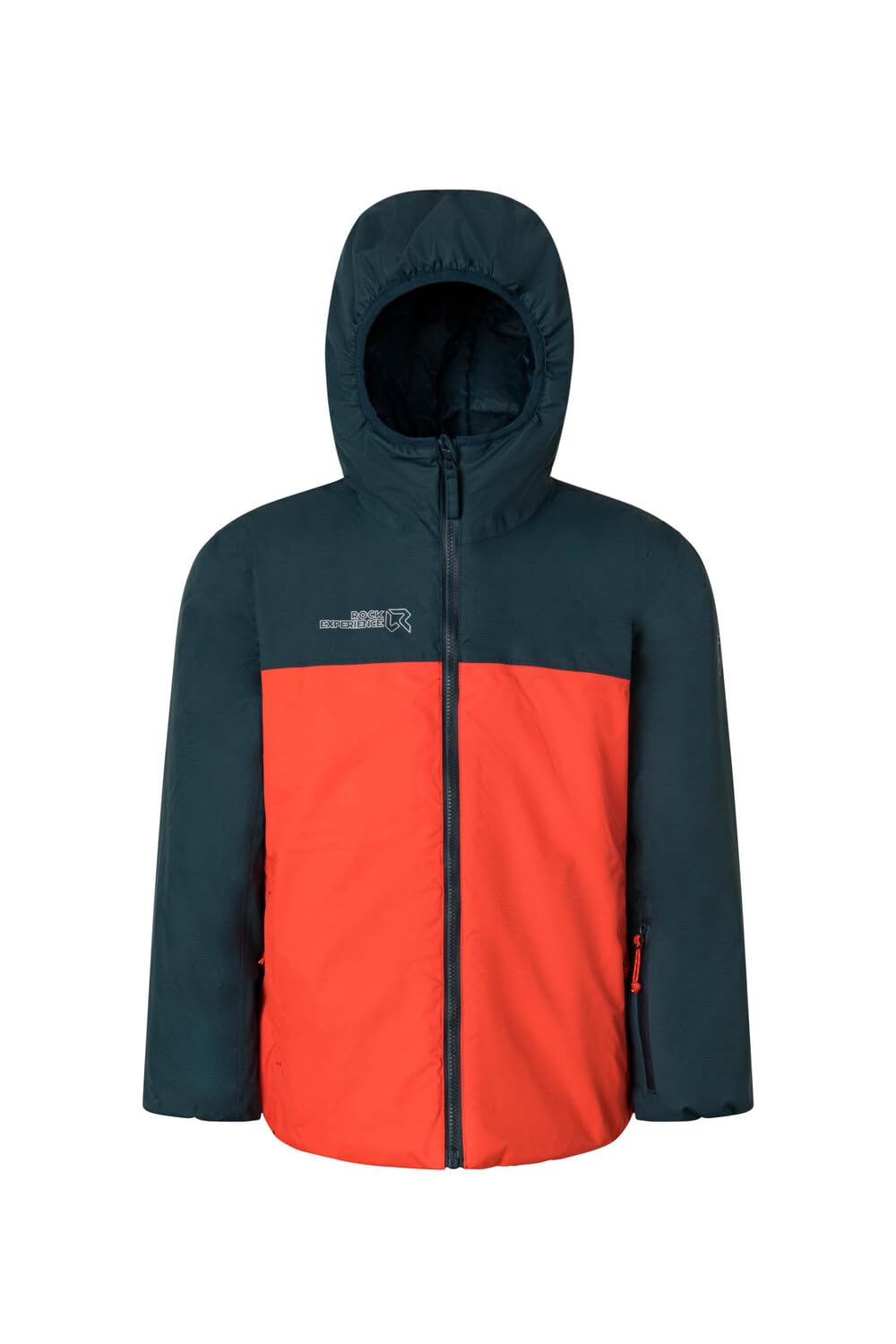 Rock Experience REJJ01231-C786 HELIX PADDED JUNIOR JACKET Jacket Unisex 1556 REFLECTING POND+0740 CHERRY TOMATO 8/128