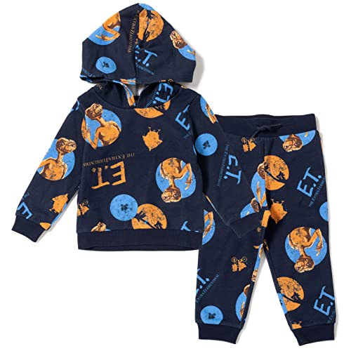 Image of ET E.T. The Extra-Terrestrial Fleece Pullover Hoodie and Pants Outfit Set Toddler to Big Kid