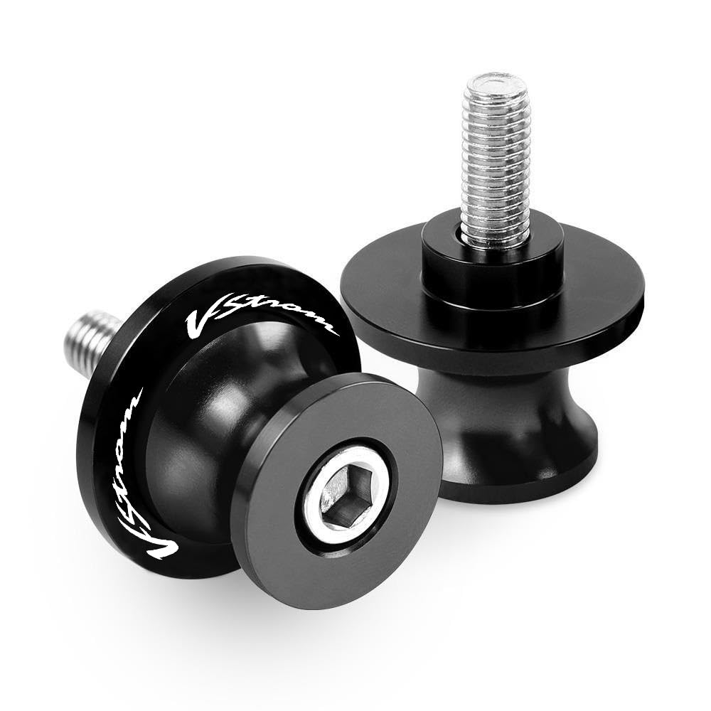 Diabolos Moto pour Suzuki V-Strom 650 1050 XT Vstrom 1000 250 800 DE 800DE DL650 DL1000 Vstrom650 Accessoires, Support de béquille Bobbins arrière M8 Support de Montage Adaptateur oscillant