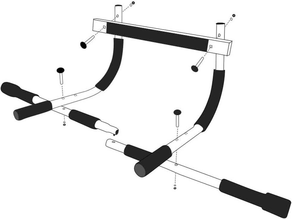 Niome Pull Up Bar, Multifunctional Portable Gym System, Home Gym Exercise Equipment Strength Training Upper Body Workout Bar : Sports & Outdoors