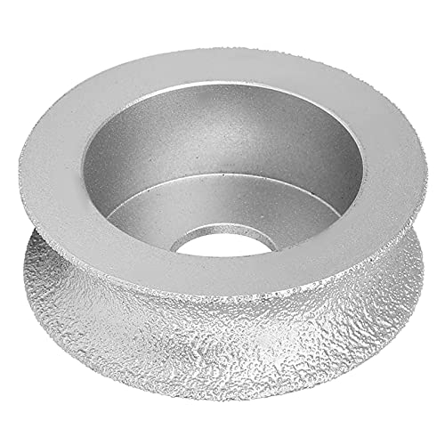Muela Abrasiva Diamante, 3,5cm Abrasivas Ruedas Soldada Soldado Piedra Cerámica Vidrio Cóncava Moler Cuarzo Mármol Granito Artificial Esmeriladora ángulo Esmerilado Rueda Corte Disco Herramienta