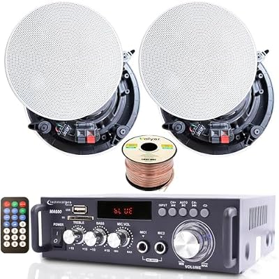 Technical Pro Home Theater System Kit – 2 ch, 600 Watts Bluetooth Amplifier