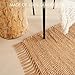 KIBAGA Beautiful Jute Rug for Your Home - This Natural 2x3 ft Hand Woven Rug Fits Perfectly Into Your Entry Area, Kitchen Or Living Room - Modern Braided Mat Enhances Any Boho/Farmhouse Decor