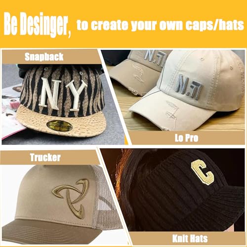 Brothread Tearaway Embroidery Stabilizer for Caps and Hats - 125 Heavyweight Precut Sheets (4 x 8)