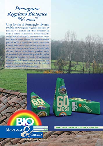 Parmigiano Reggiano Biologico scelto Extra 60 mesi Punta da 0.5 Kg Sottovuoto Incartata - 2