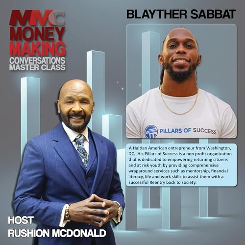 Second Chance: He focuses on empowering returning citizens and at-risk youth to reintegrate successfully into society.