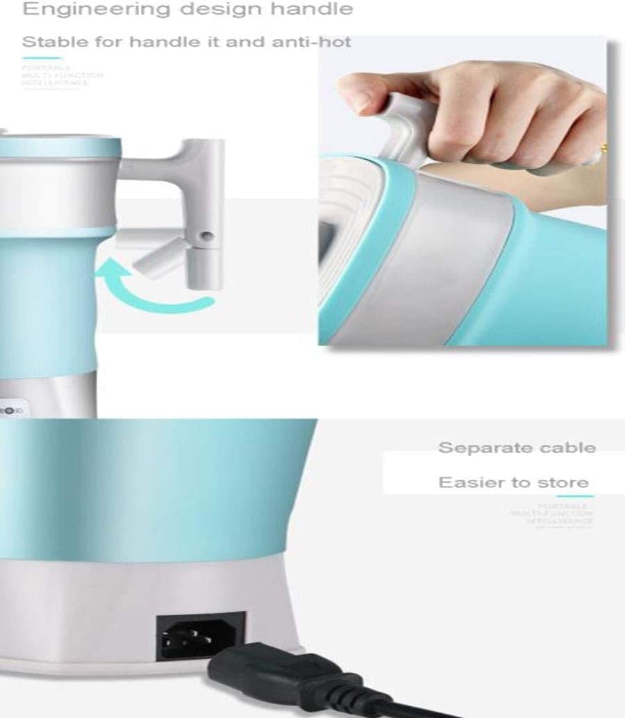 Hervidor eléctrico portátil Travel Touch Smart de 800 ml, 110-220 V ，Hervidor eléctrico