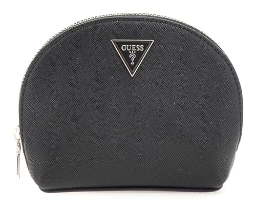 GUESS Dome Pouch S Black la mini pochette rigide au galbe parfait